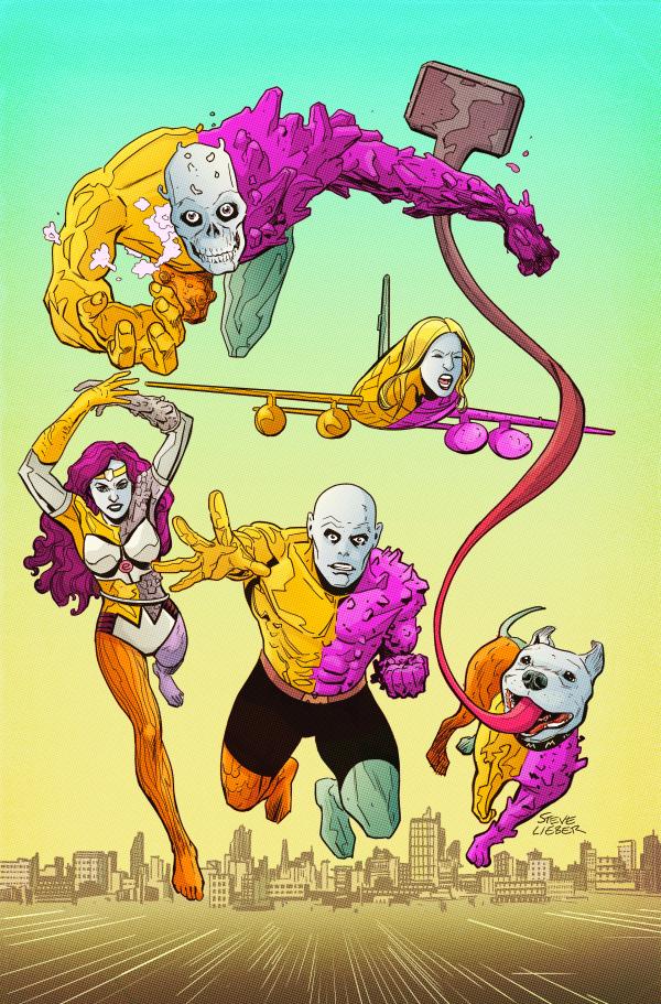 METAMORPHO THE ELEMENT MAN #5 CVR A STEVE LIEBER