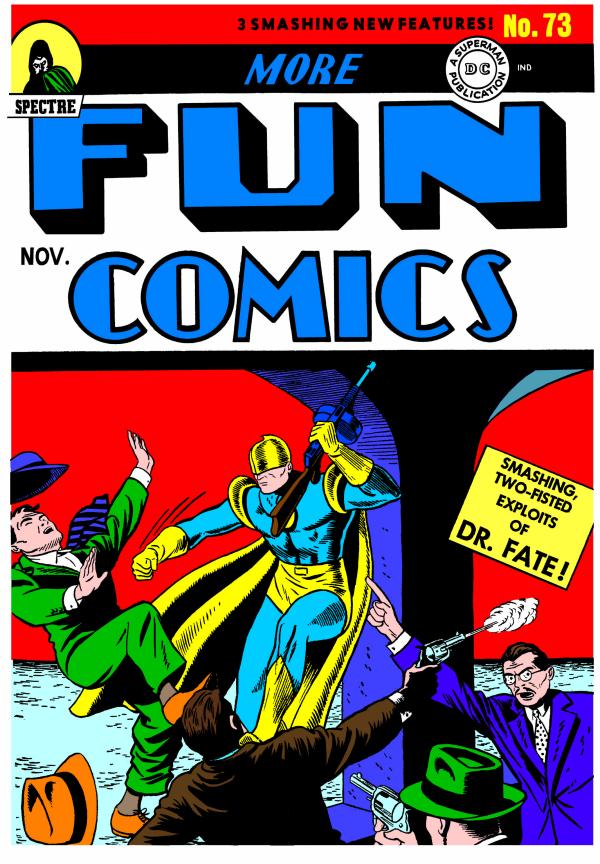 MORE FUN COMICS #73 FACSIMILE EDITION CVR A HOWARD SHERMAN