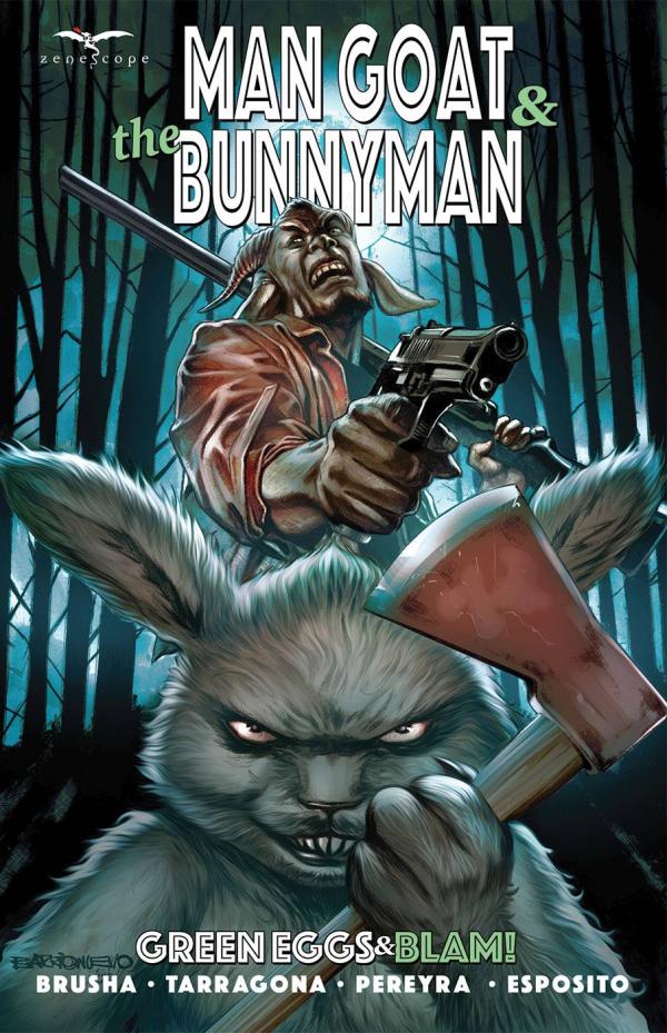 MAN GOAT AND BUNNYMAN GREEN EGGS & BLAM TP (RES) (MR)