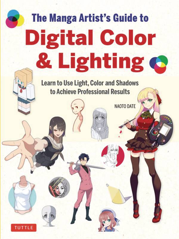 MANGA ARTISTS GUIDE TO DIGITAL COLOR & LIGHTING SC