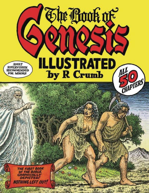 BOOK OF GENESIS ILLUS BY ROBERT CRUMB HC NEW PTG (MR)