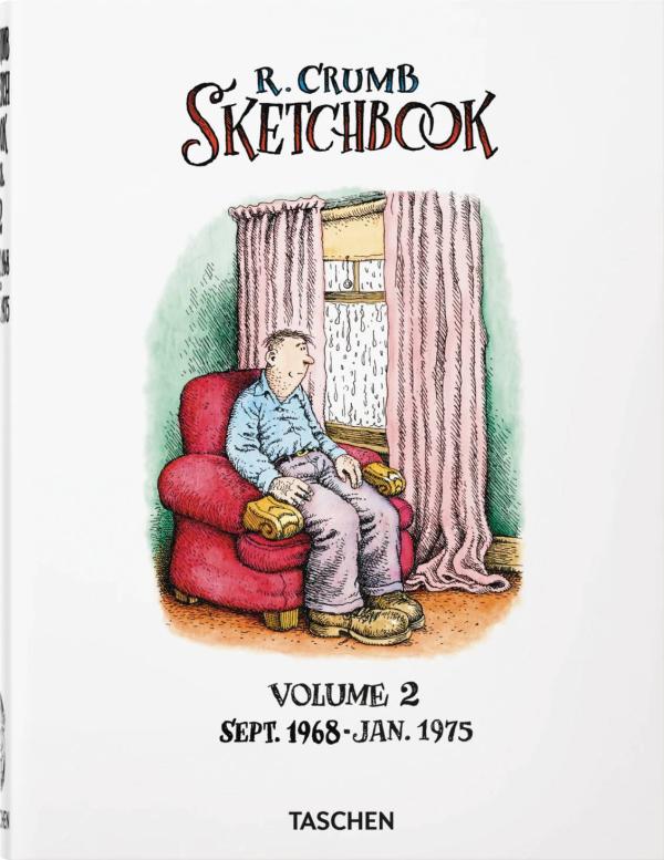 ROBERT CRUMB SKETCHBOOK HC VOL 02 (OF 6) 1968-1975 NEW PTG (