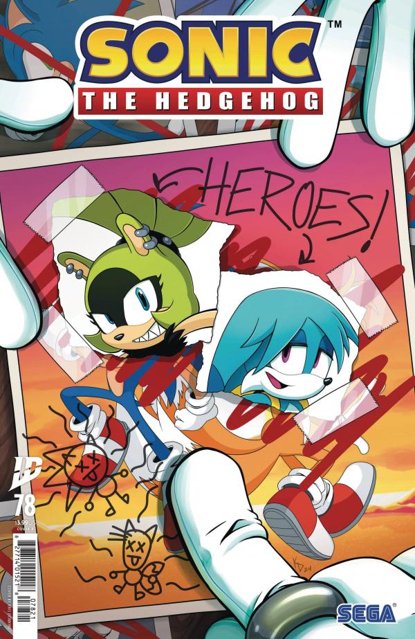 SONIC THE HEDGEHOG #78 CVR B DOBBINS