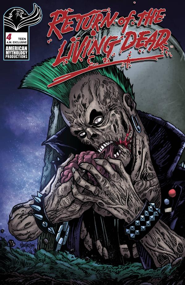 RETURN OF THE LIVING DEAD #4 CVR F AM EXCLUSIVE HASSON