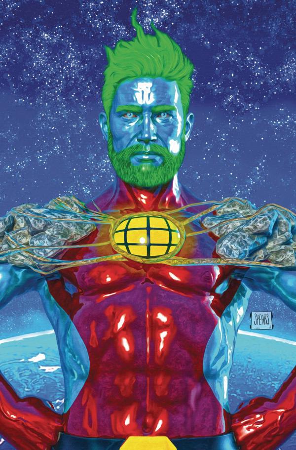 CAPTAIN PLANET #1 CVR I SPEARS METAL PREMIUM