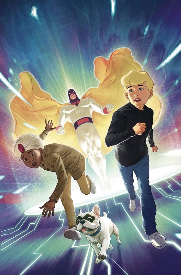 SPACE GHOST JONNY QUEST SPACE QUEST #2 CVR H MIDDLETON METAL