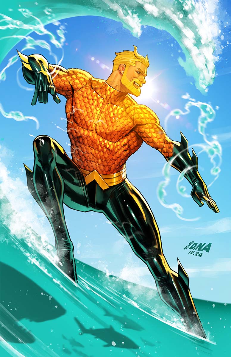 AQUAMAN #4 CVR B DAVID NAKAYAMA CARD STOCK VAR