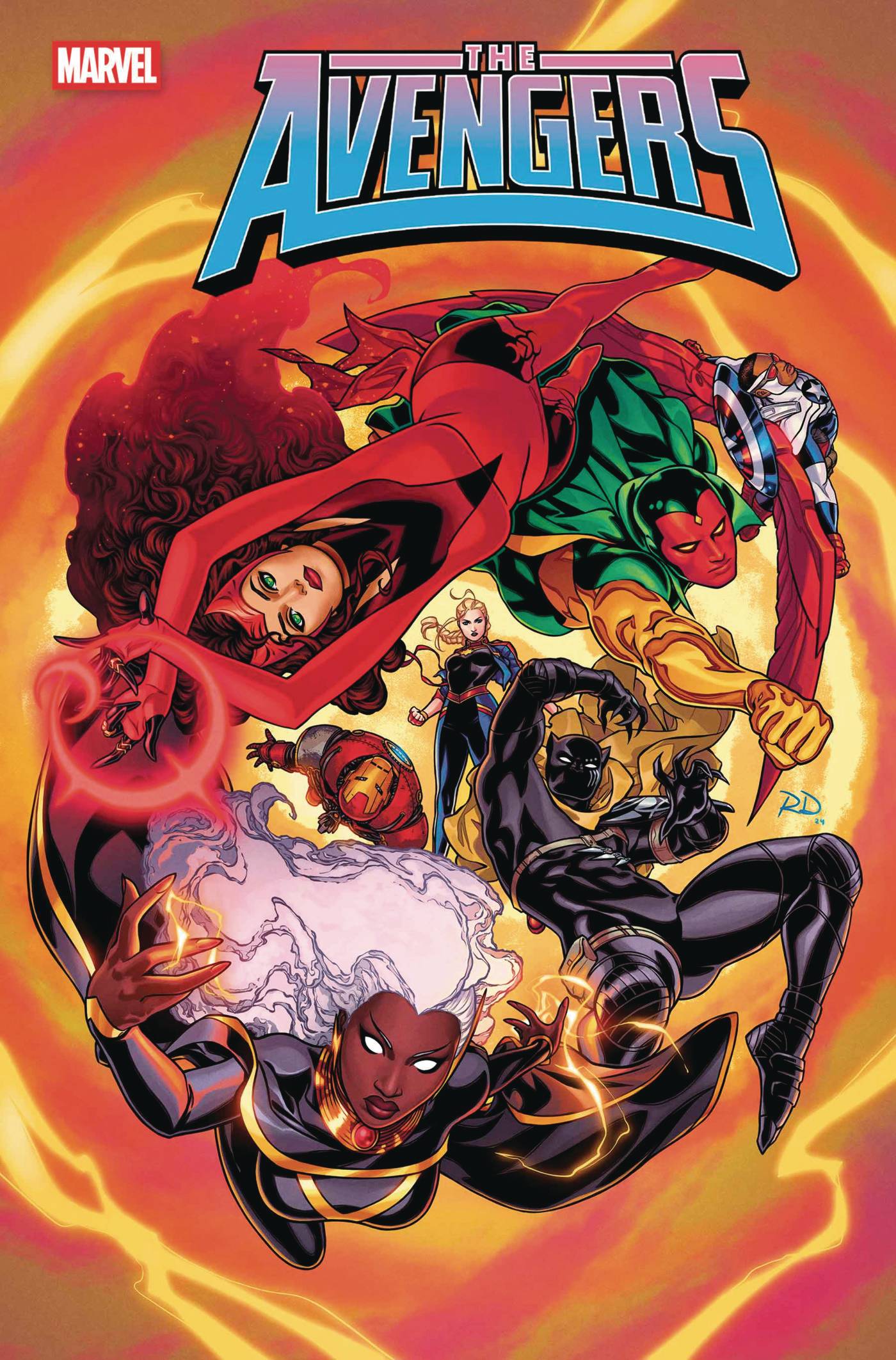 AVENGERS #25 RUSSELL DAUTERMAN VAR