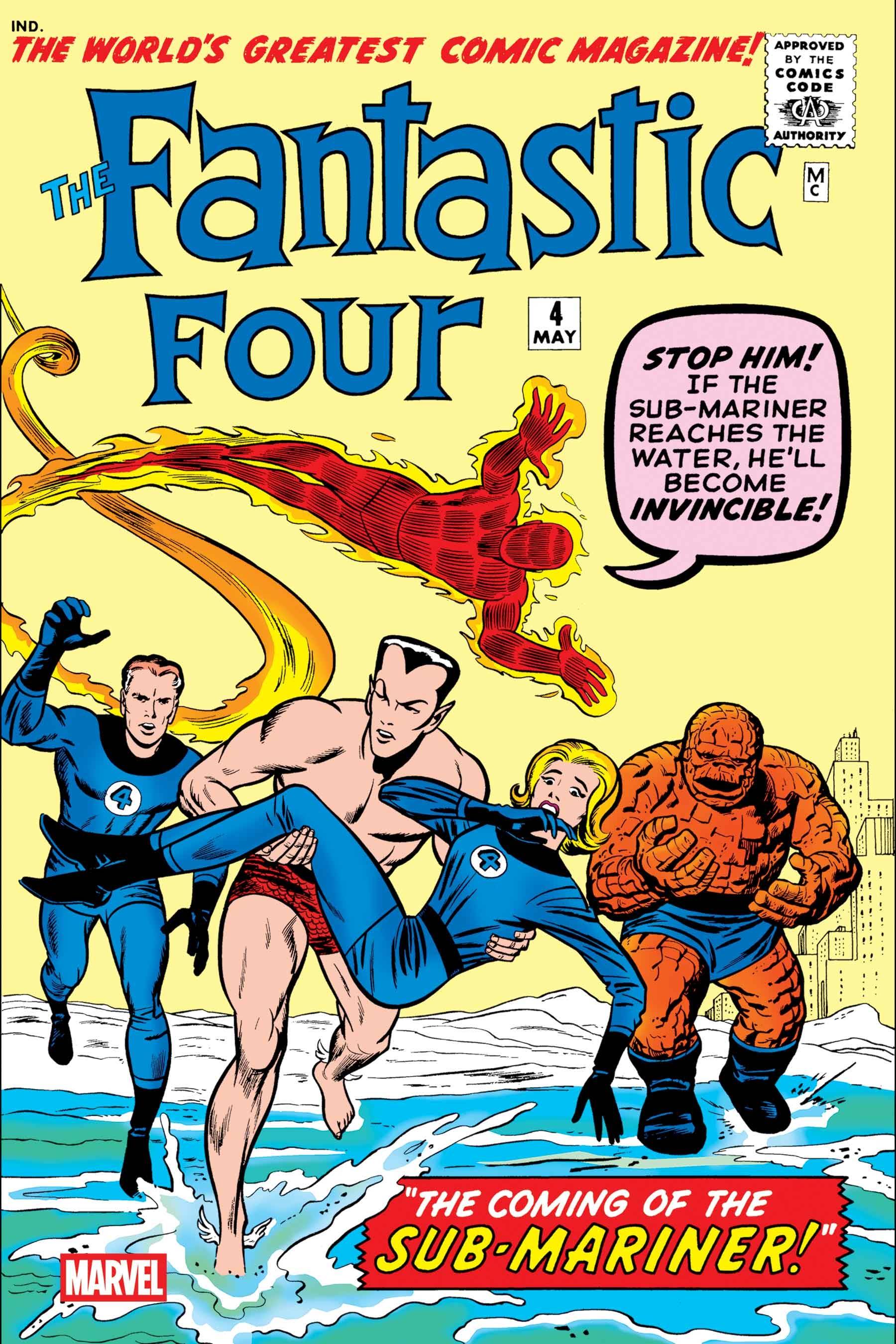 FANTASTIC FOUR FACSIMILE ED #4