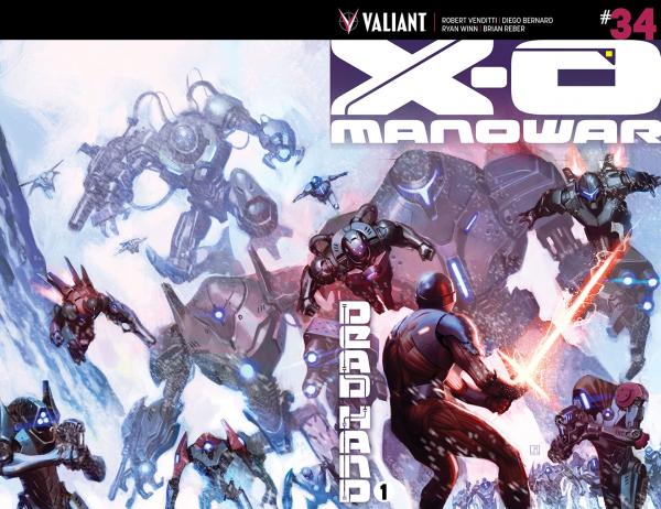 X-O MANOWAR #34 CVR B MOLINA