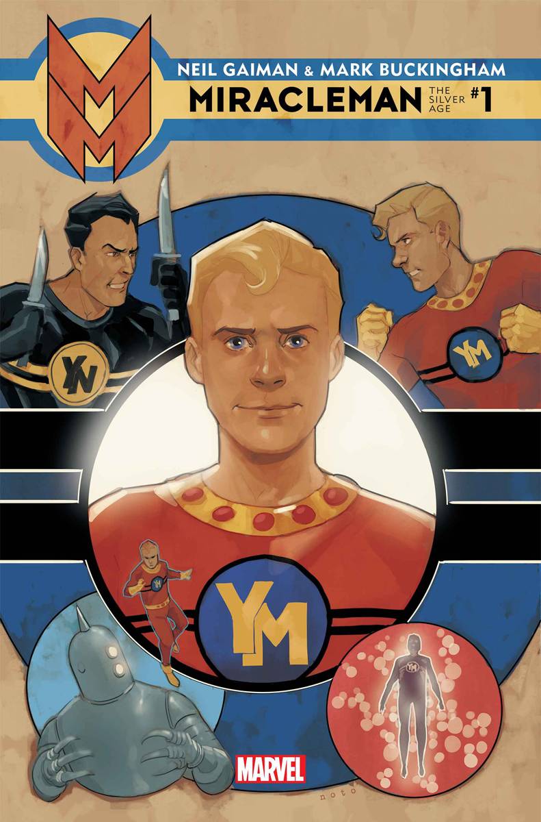 MIRACLEMAN BY GAIMAN AND BUCKINGHAM SILVER AGE #1 NOTO VAR