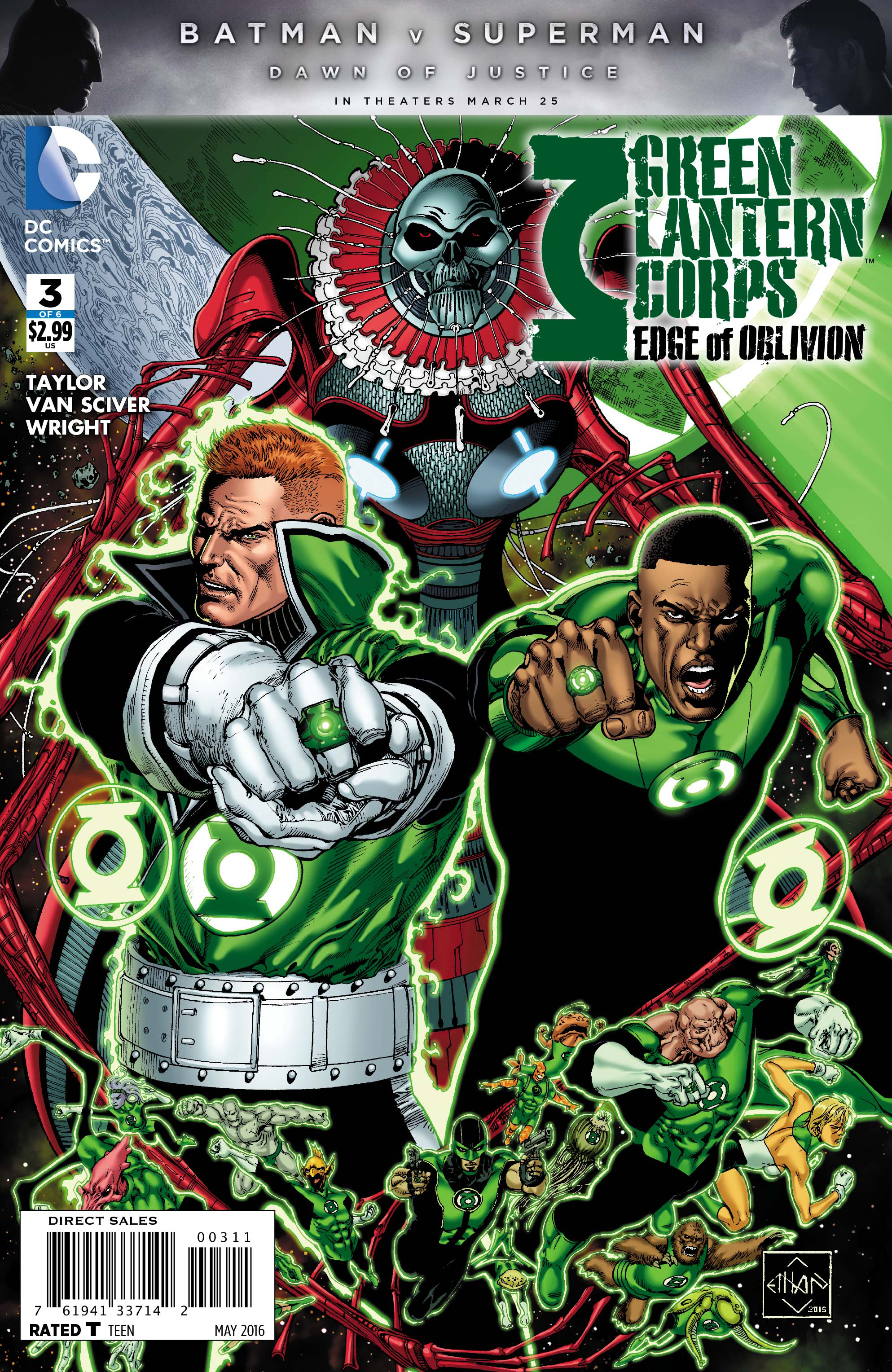 GREEN LANTERN CORPS EDGE OF OBLIVION #3