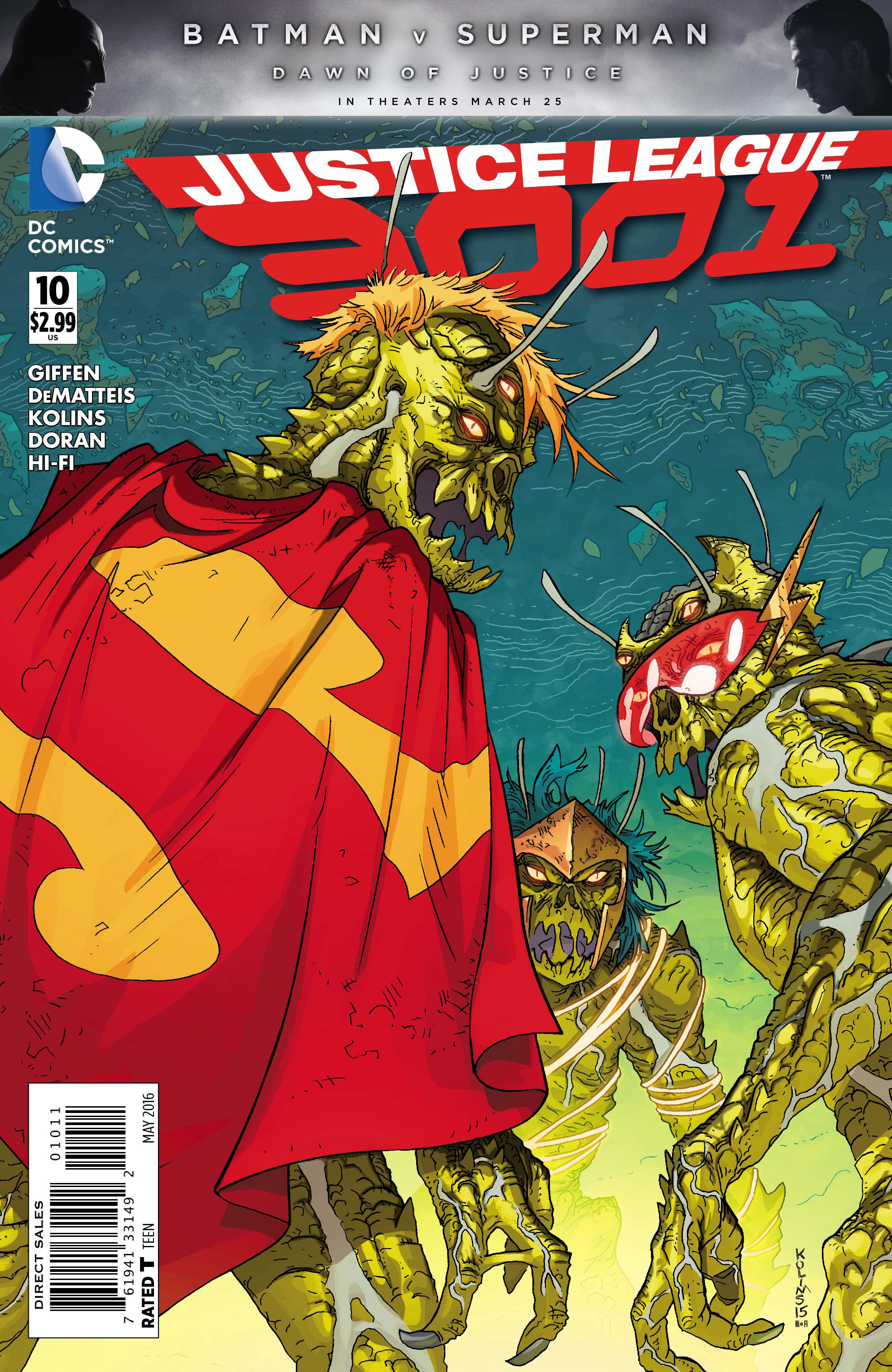 JUSTICE LEAGUE 3001 #10