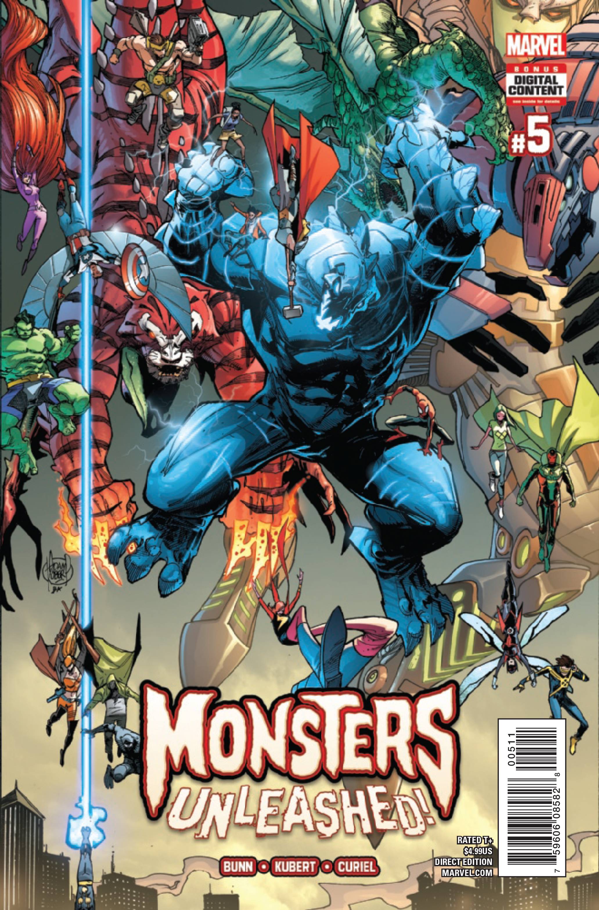 MONSTERS UNLEASHED #5