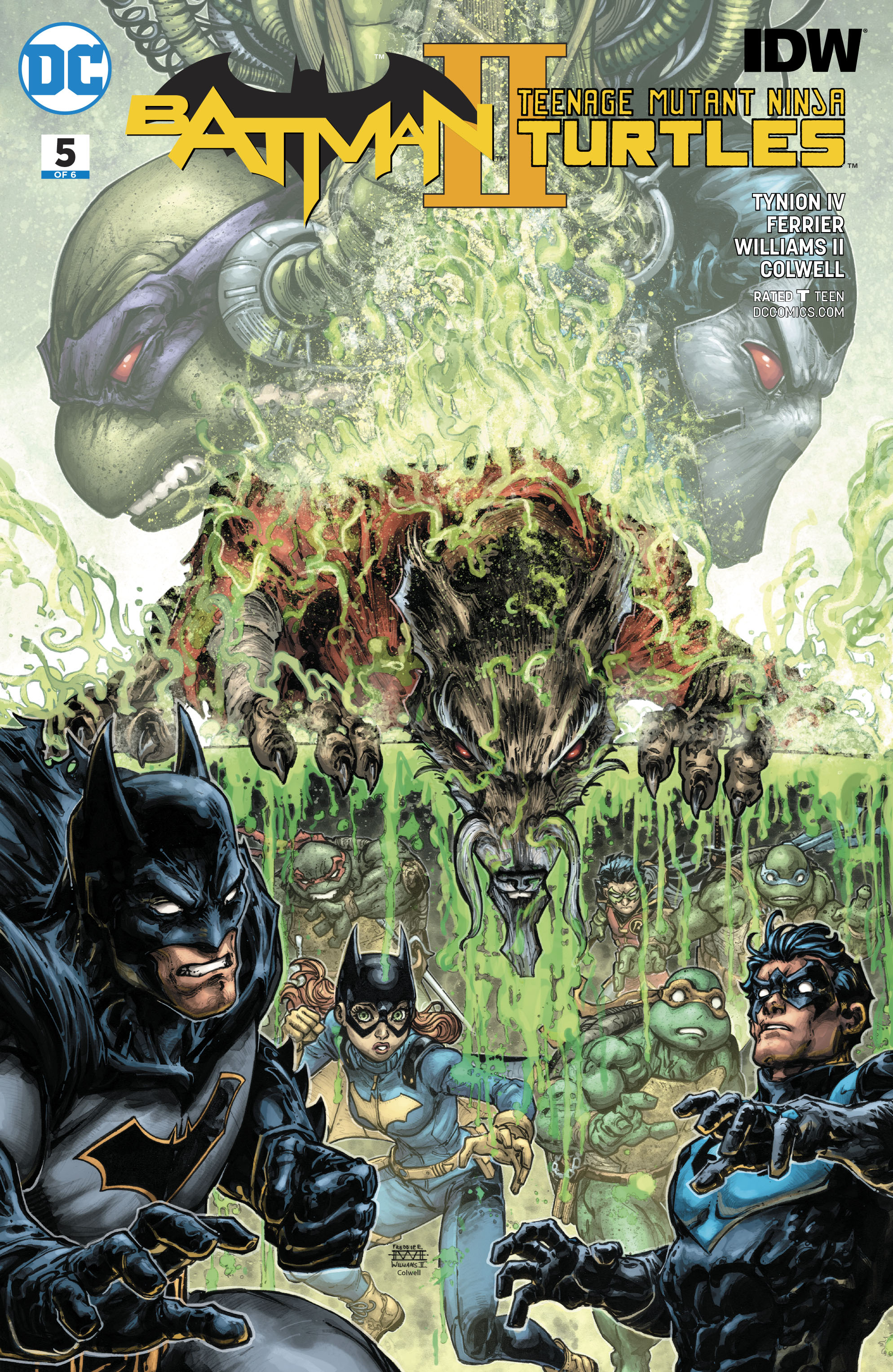 BATMAN TEENAGE MUTANT NINJA TURTLES II #5