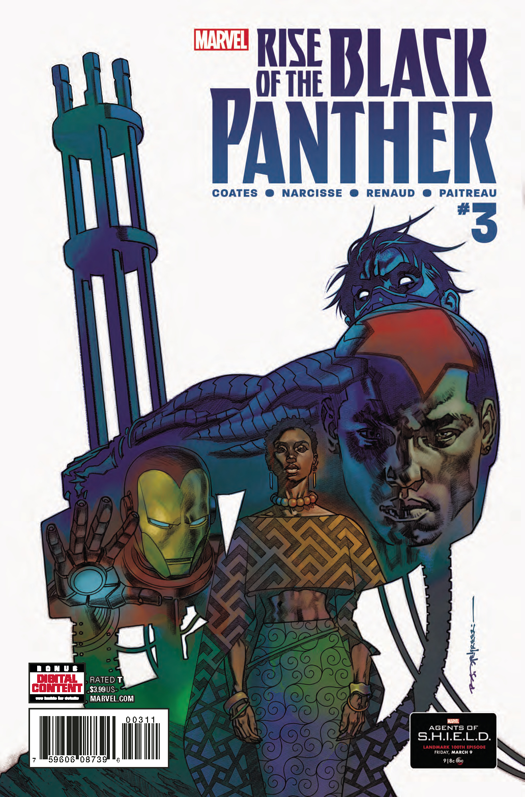 RISE OF BLACK PANTHER #3 LEG