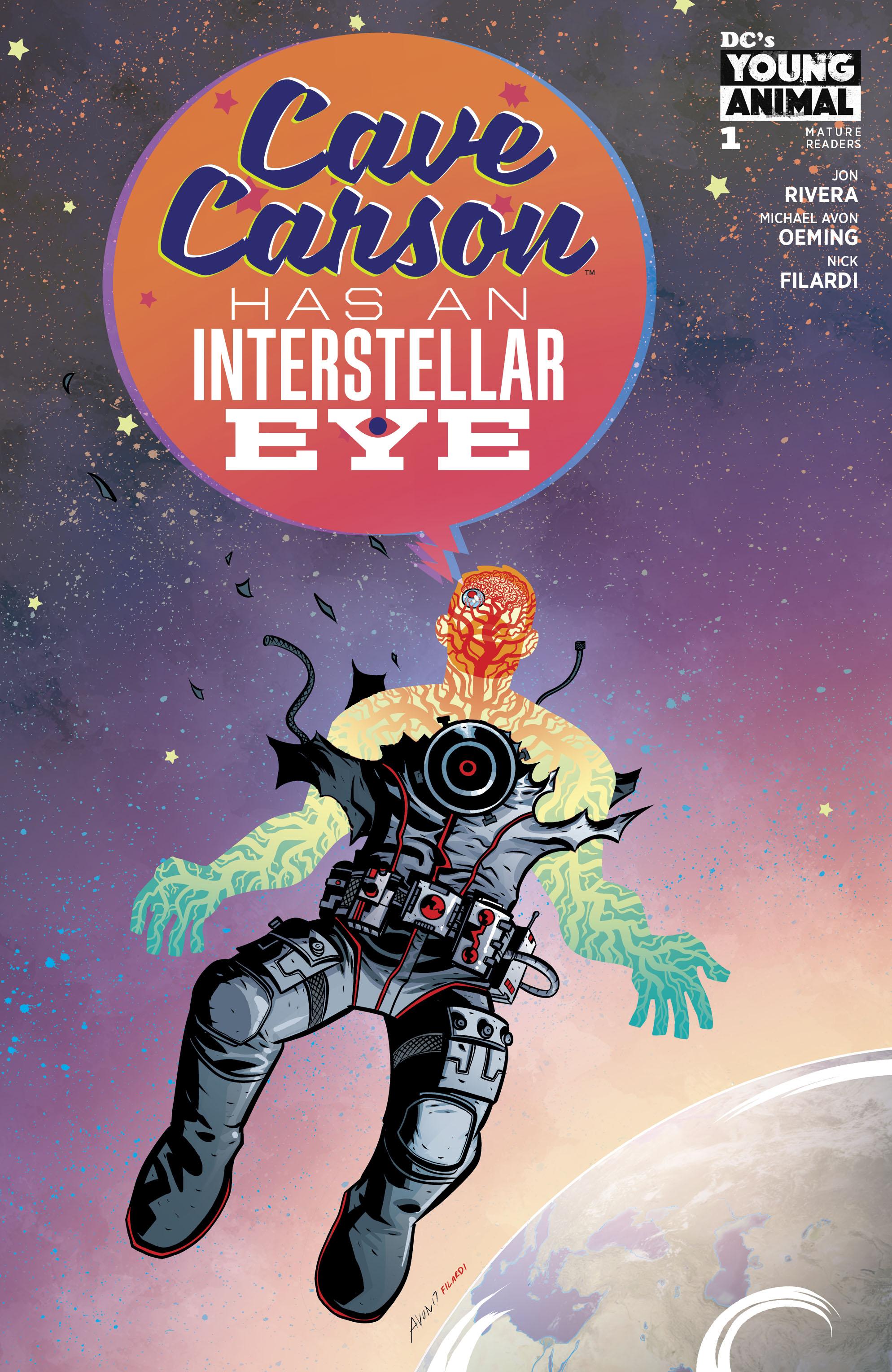 CAVE CARSON HAS AN INTERSTELLAR EYE #1