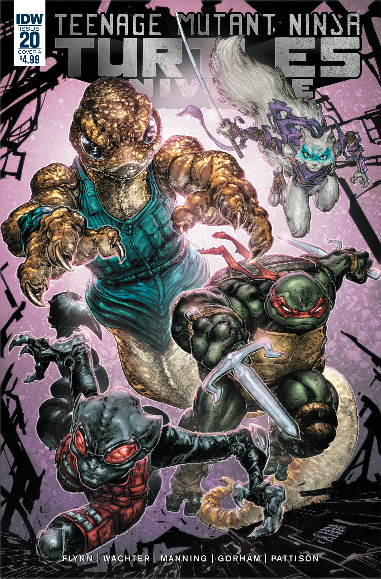 TMNT UNIVERSE #20 CVR A WILLIAMS II