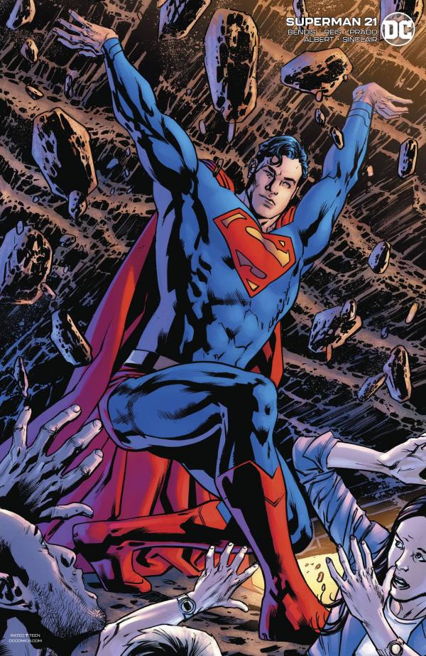 SUPERMAN #21 (2018) BRYAN HITCH VAR ED