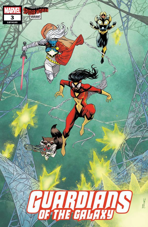GUARDIANS OF THE GALAXY #3 (2020) SHALVEY SPIDER-WOMAN VAR