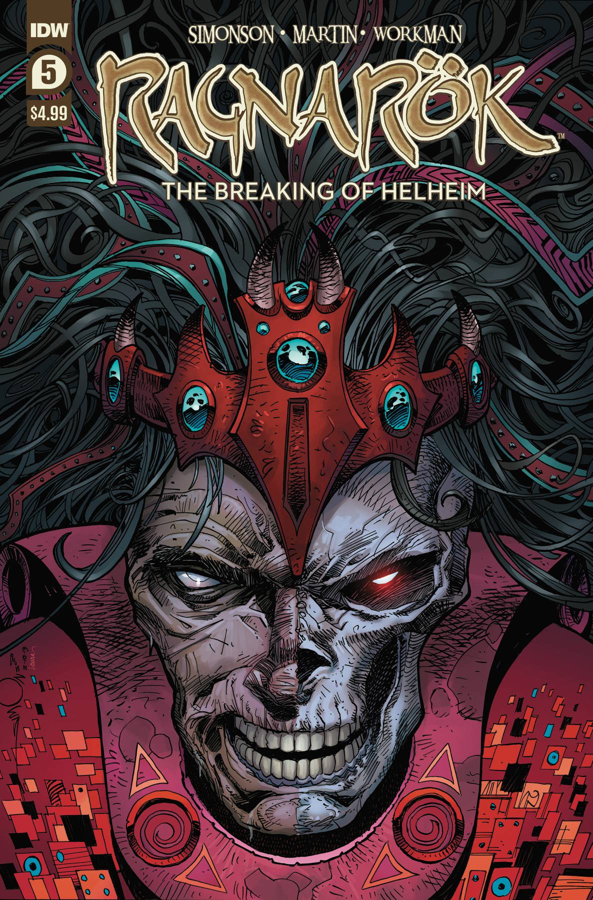 RAGNAROK BREAKING OF HELHEIM #5 CVR A SIMONSON