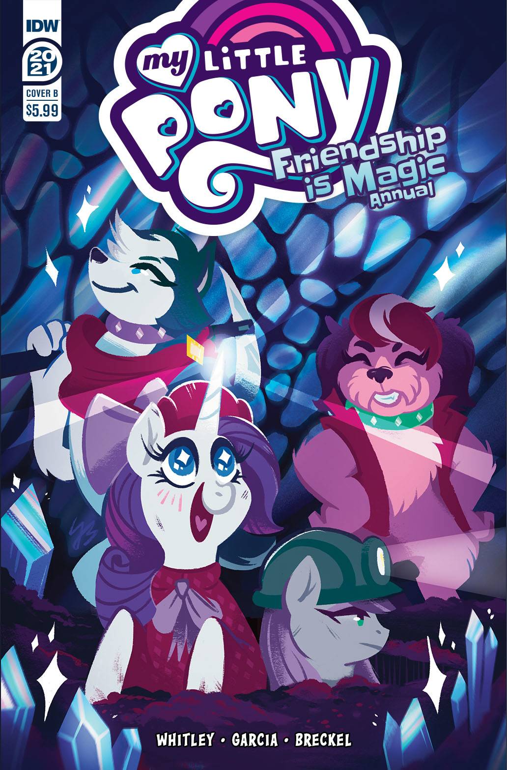 MY LITTLE PONY FRIENDSHIP IS MAGIC 2021 ANNUAL CVR B JUSTASU