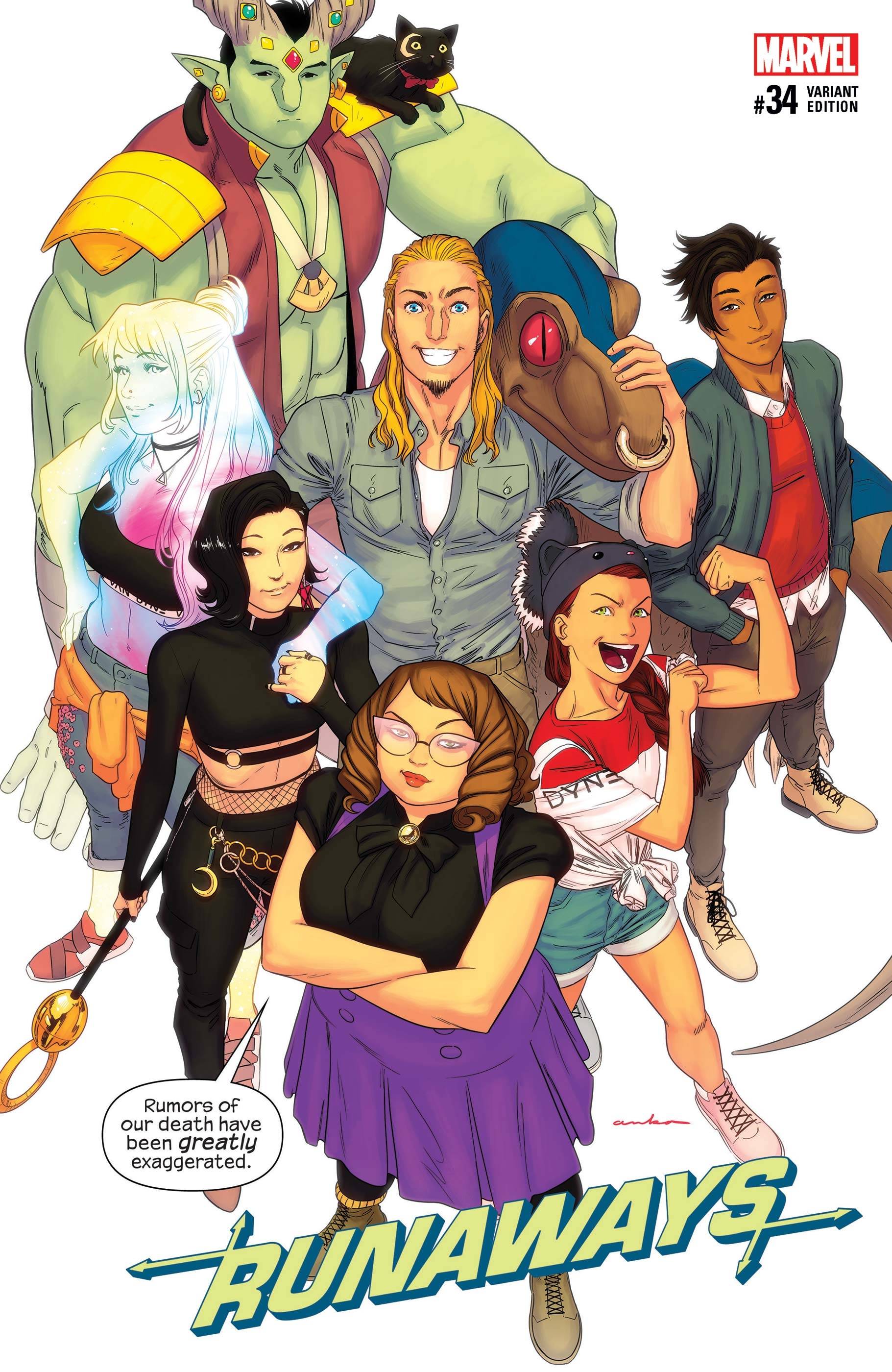 RUNAWAYS #34 ANKA VAR