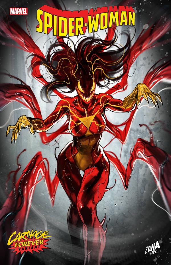 SPIDER-WOMAN #21 NAKAYAMA CARNAGE FOREVER VAR