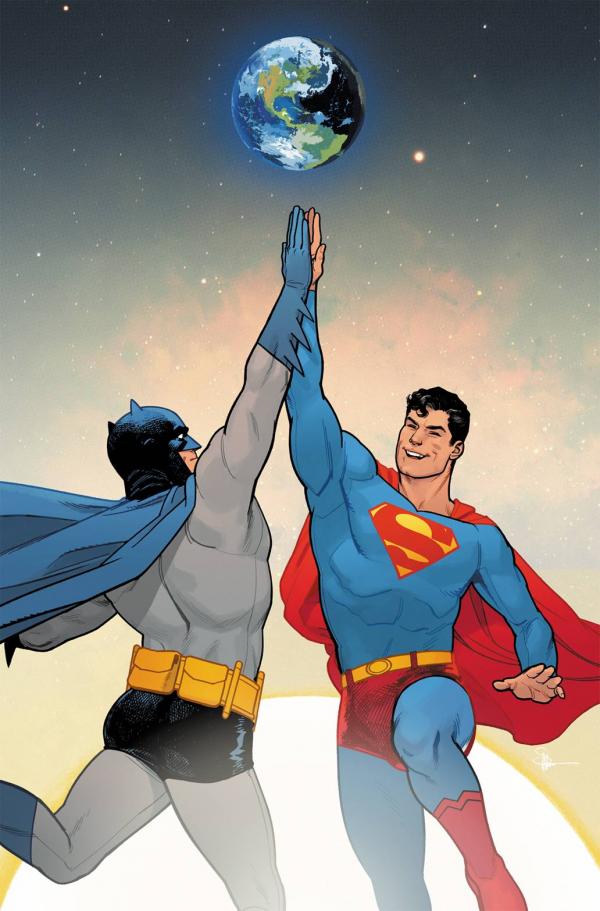 BATMAN SUPERMAN WORLDS FINEST #1 CVR H 50 COPY SHANER