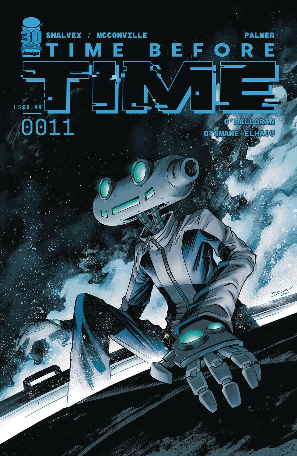 TIME BEFORE TIME #11 CVR A SHALVEY (MR)