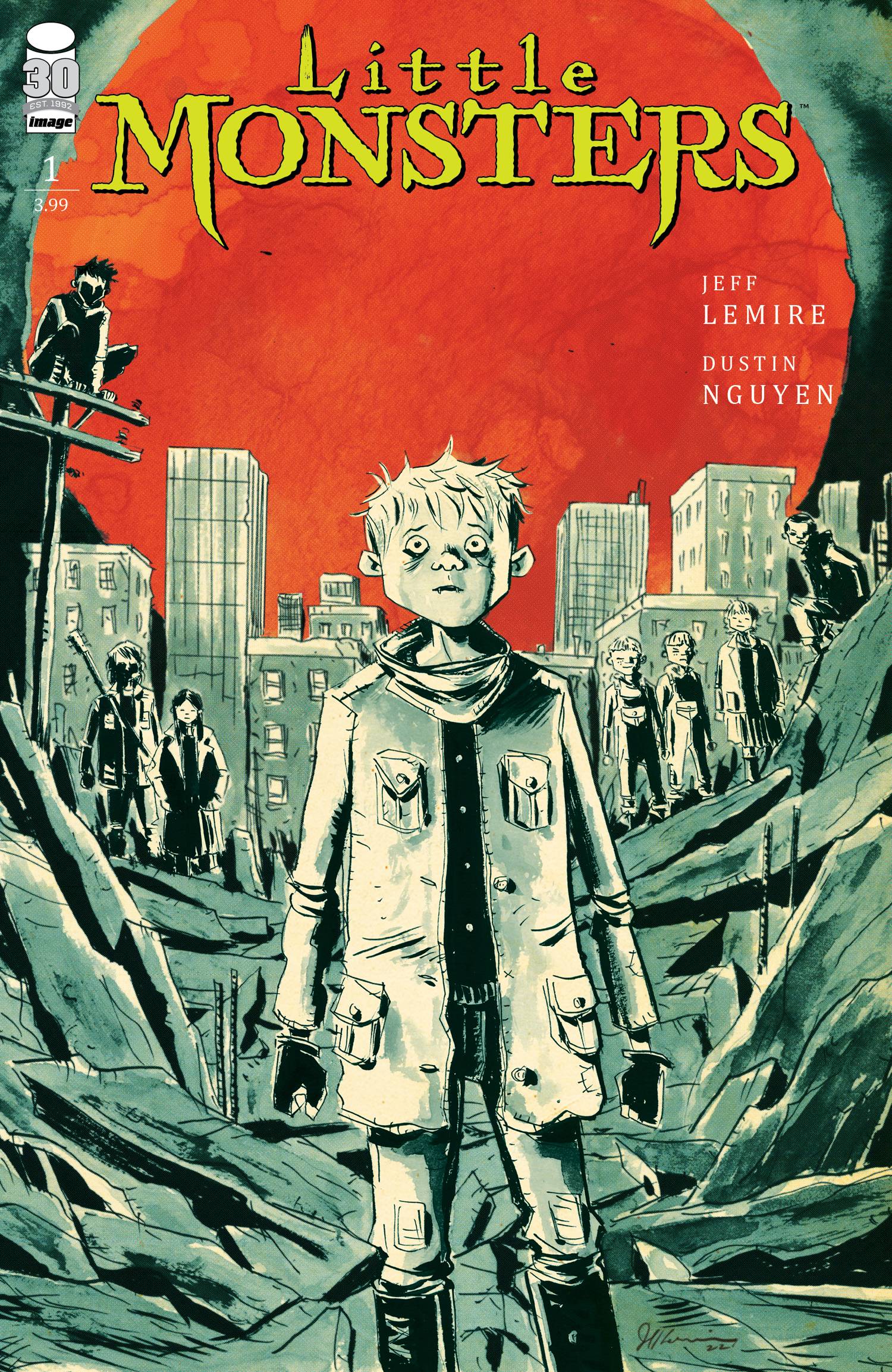 LITTLE MONSTERS #1 CVR B LEMIRE (MR)