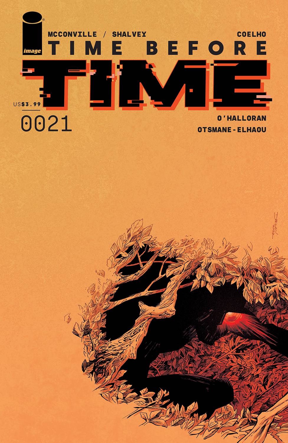 TIME BEFORE TIME #21 CVR A SHALVEY (MR)