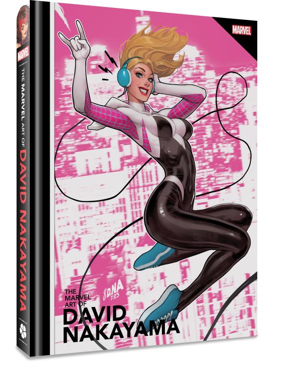 MARVEL ART OF DAVID NAKAYAMA HC DIRECT MARKET ED