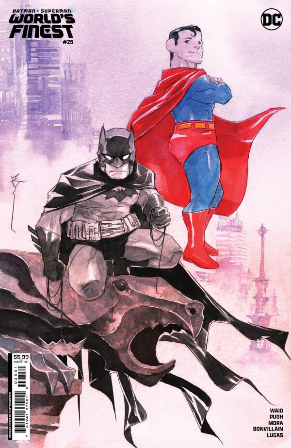 BATMAN SUPERMAN WORLDS FINEST #25 CVR C DUSTIN NGUYEN CARD STOCK VAR