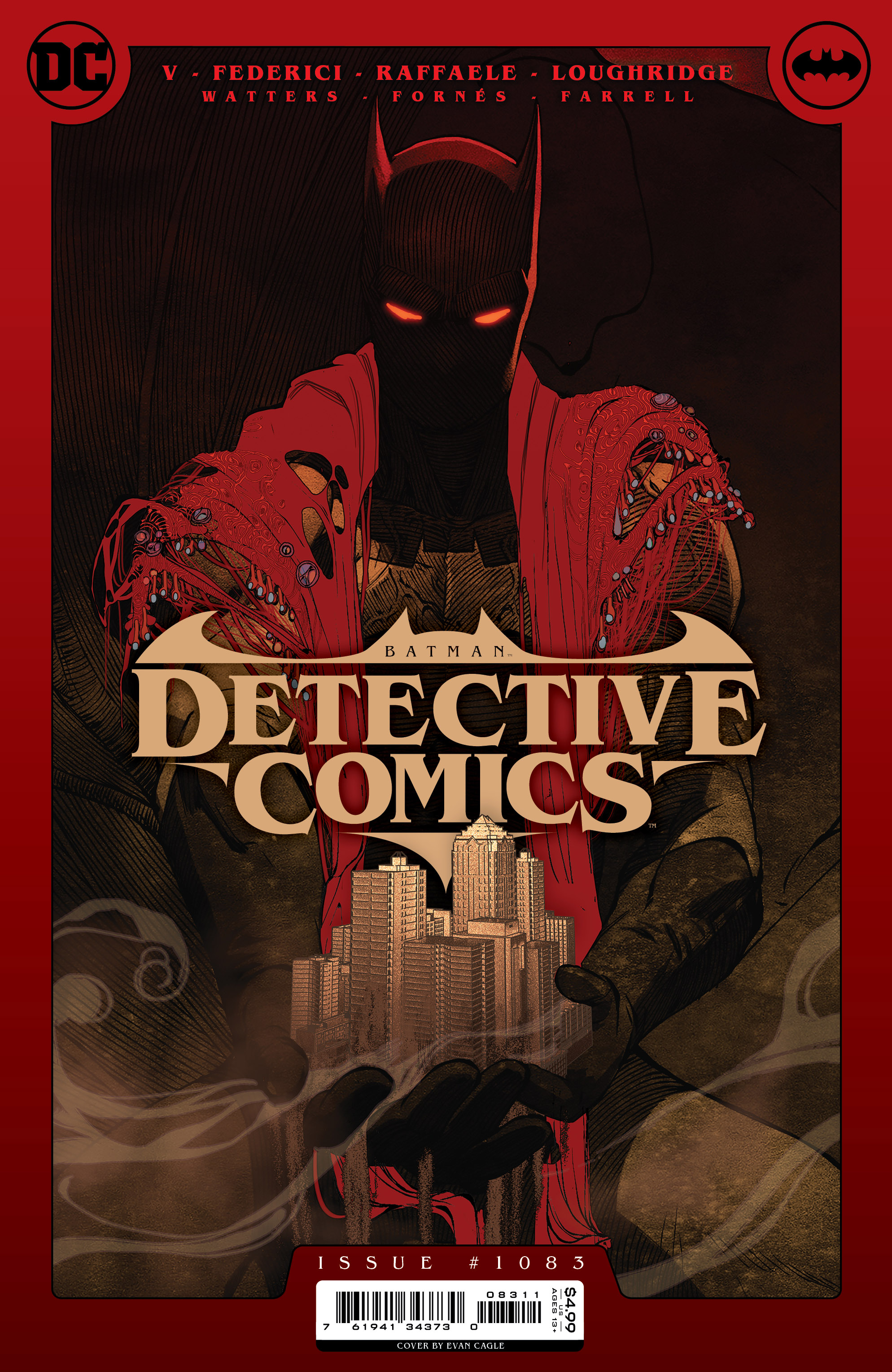 DETECTIVE COMICS #1083 CVR A EVAN CAGLE