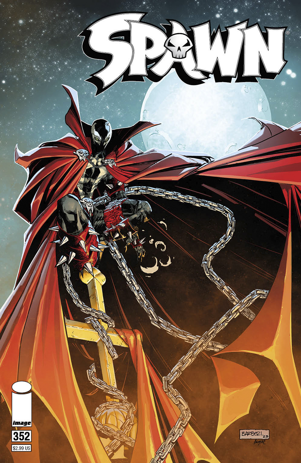 SPAWN #352 CVR A CARLO BARBERI