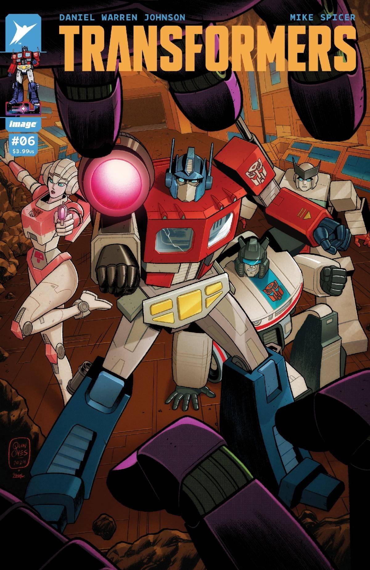 TRANSFORMERS #6 CVR E INC 1:50 JOE QUINONES VAR