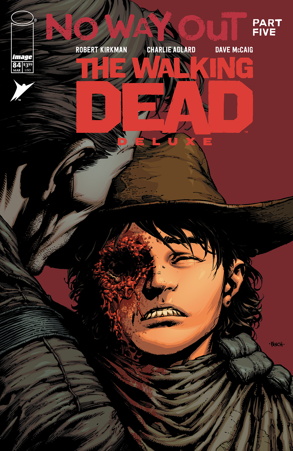 WALKING DEAD DELUXE #84 CVR A DAVID FINCH & DAVE MCCAIG (MR)