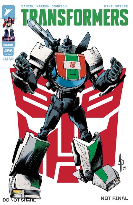 TRANSFORMERS #6 SECOND PRINTING CVR A JASON HOWARD