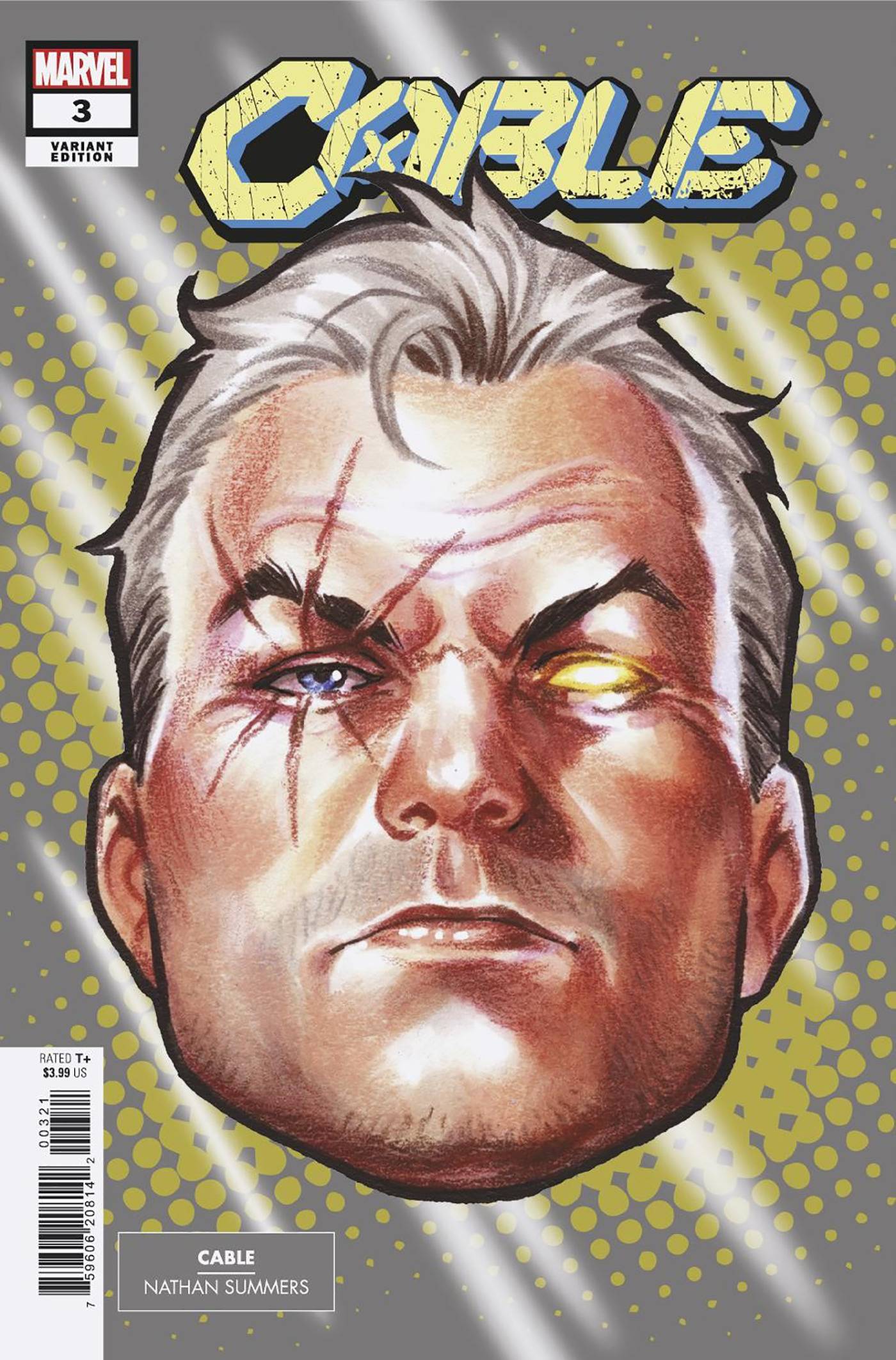 CABLE #3 MARK BROOKS HEADSHOT VAR