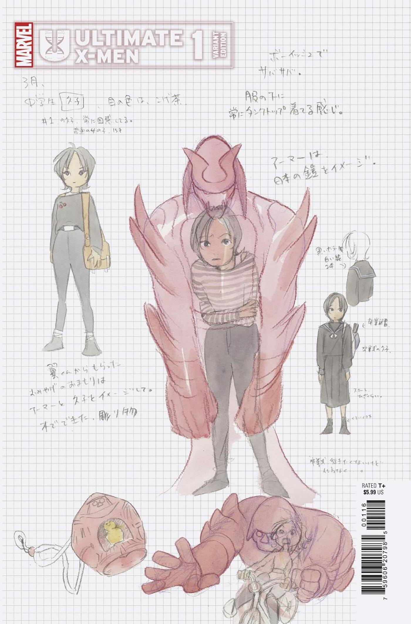 ULTIMATE X-MEN #1 1:10 COPY INCV PEACH MOMOKO DESIGN VAR