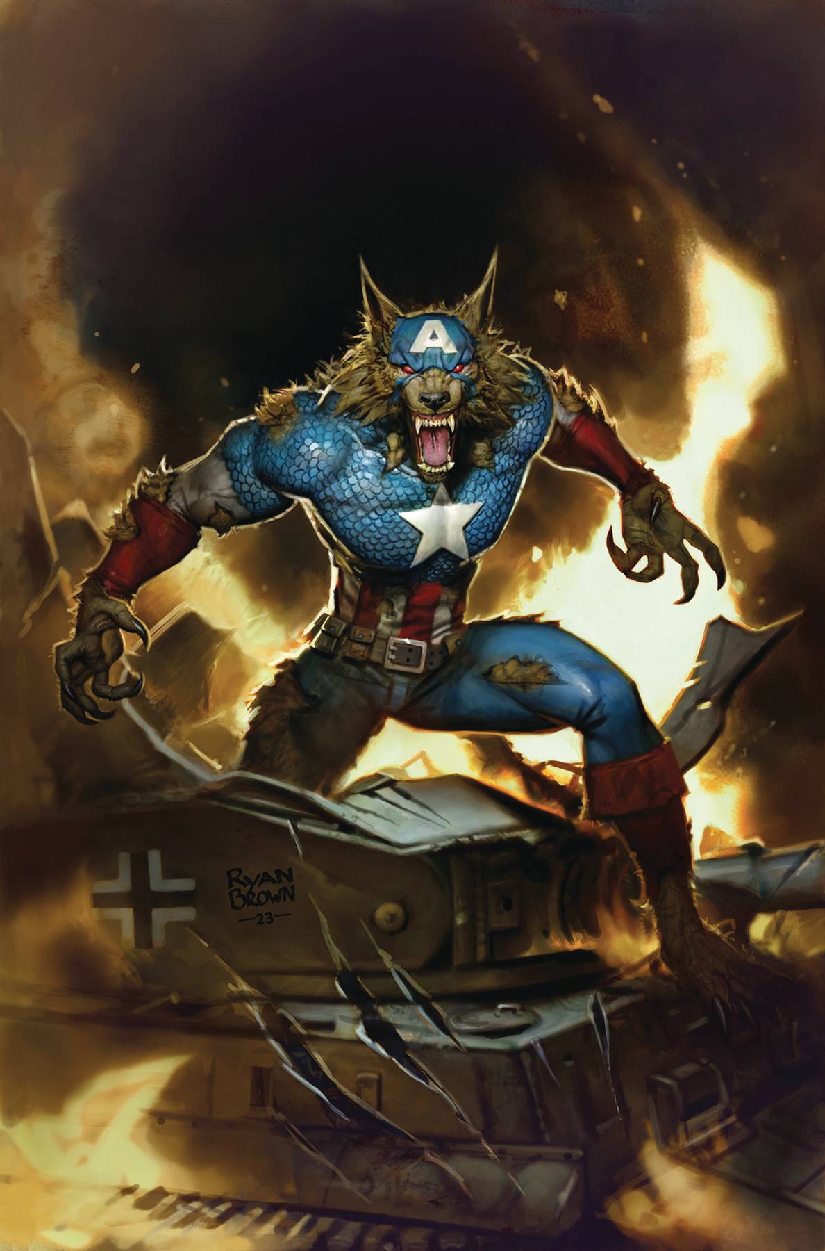 CAPWOLF AND THE HOWLING COMMANDOS TP