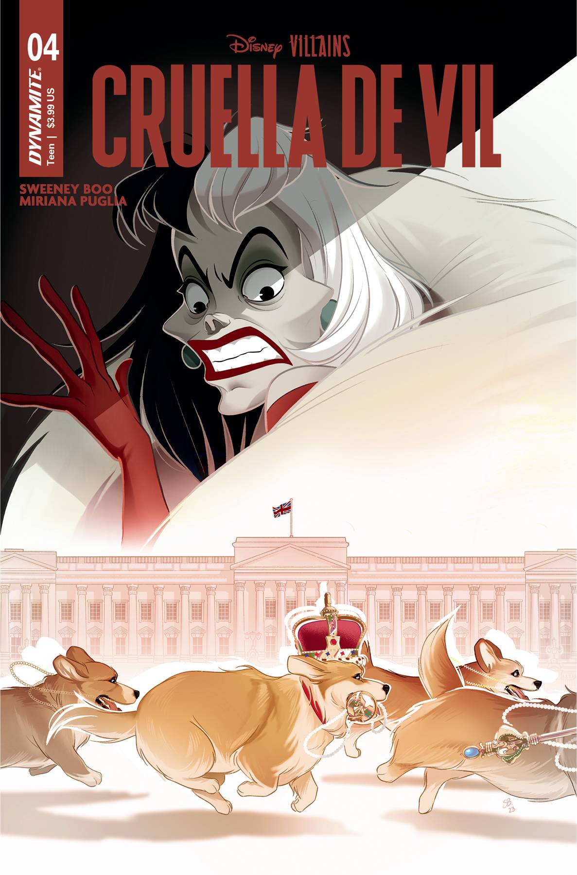 DISNEY VILLAINS CRUELLA DE VIL #4 CVR A BOO