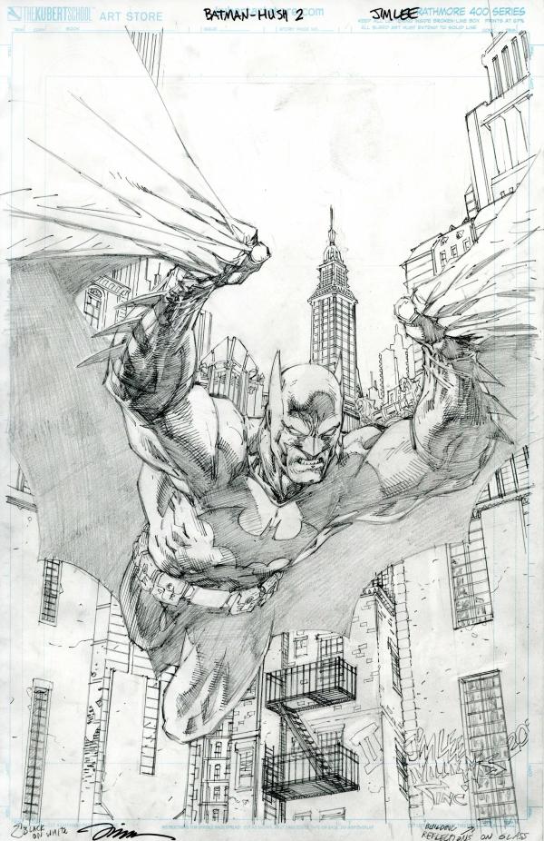 BATMAN #158 CVR O INC 1:250 JIM LEE PENCILS VIRGIN CARD STOCK VAR