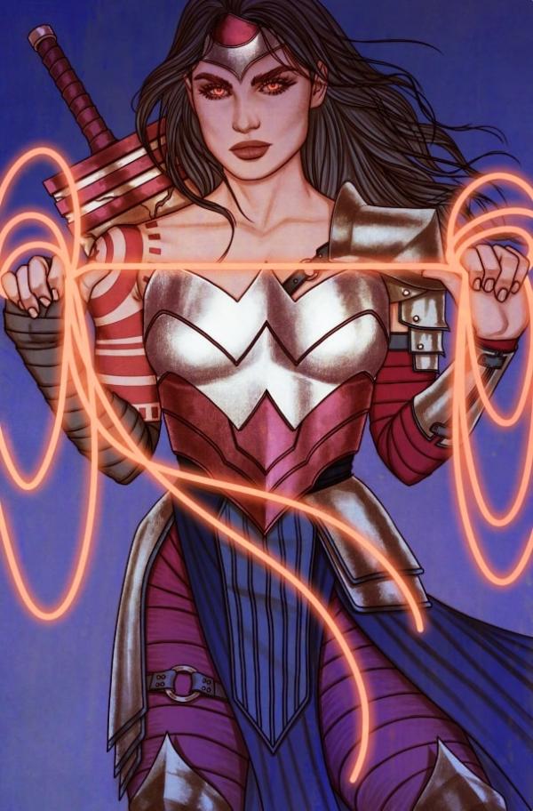 ABSOLUTE WONDER WOMAN #6 CVR E JENNY FRISON INTERNATIONAL WOMENS DAY CARD STOCK VAR