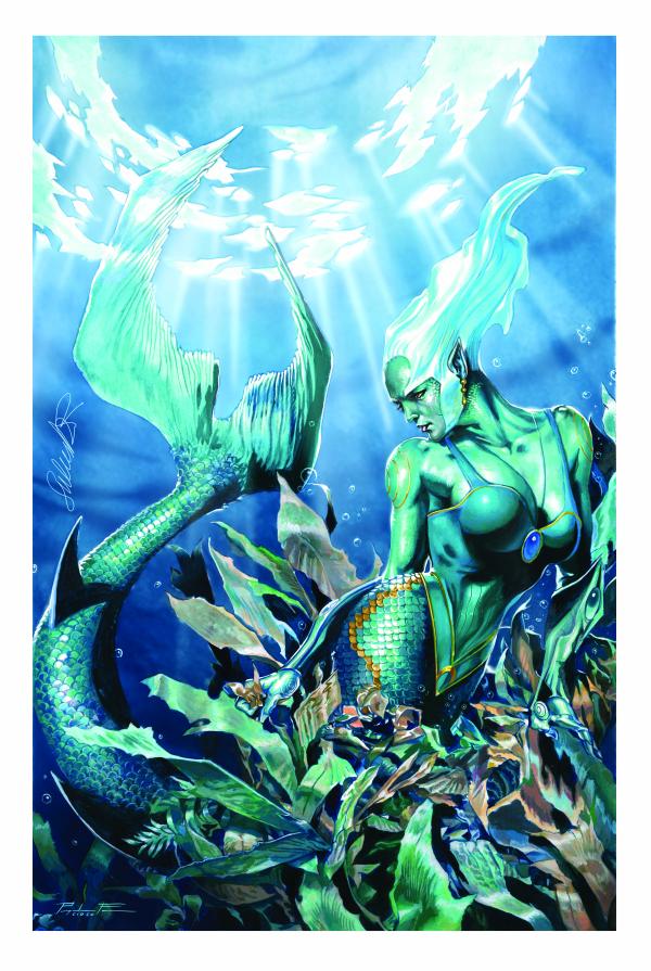 AQUAMAN #3 CVR F INC 1:25 SALVADOR LARROCA CARD STOCK VAR