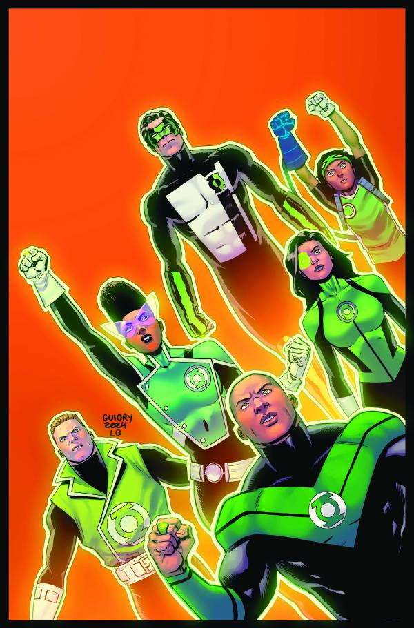 GREEN LANTERN CORPS #2 CVR F INC 1:25 GAVIN GUIDRY CARD STOCK VAR