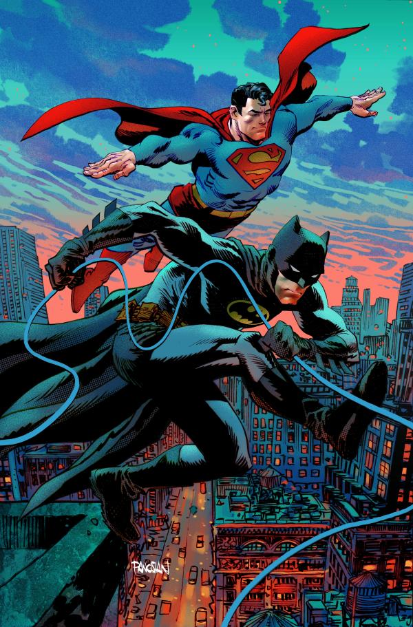 BATMAN SUPERMAN WORLDS FINEST #37 CVR B DAN PANOSIAN CARD STOCK VAR