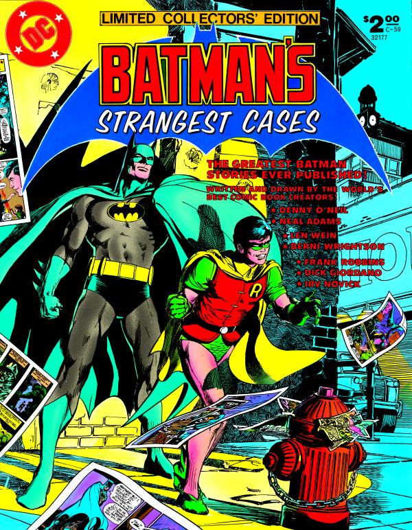 LIMITED COLLECTORS EDITION #59 BATMANS STRANGEST CASES FACSIMILE EDITION CVR A NEAL ADAMS & BERNIE WRIGHTSON