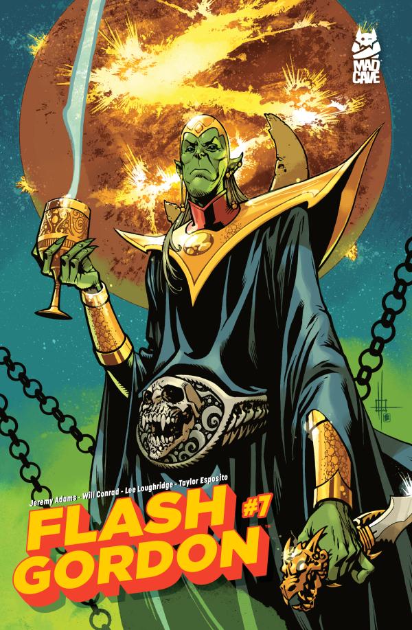 FLASH GORDON #7 CVR B ZACH HOWARD HOMEWORLD VAR